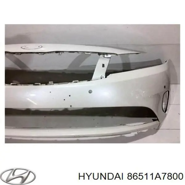  Передний бампер KIA Cerato 3