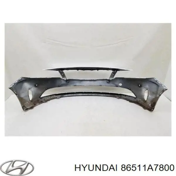 Бампер передний в сборе на KIA Cerato III YD