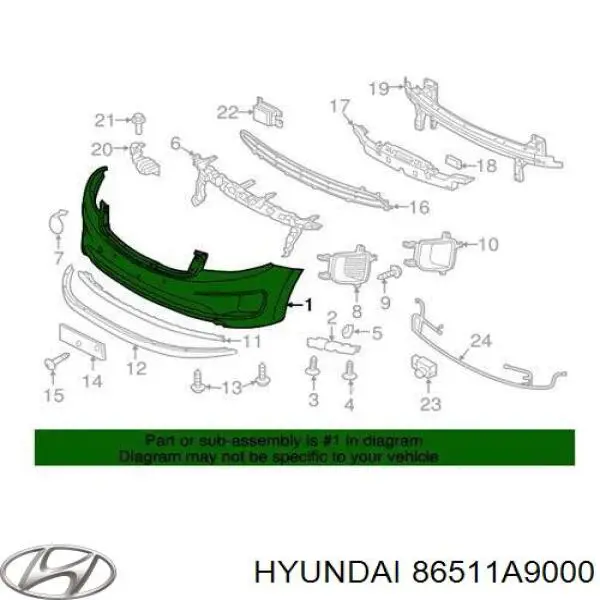  86511A9000 Hyundai/Kia