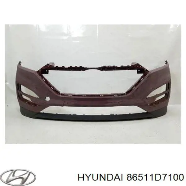 86511D7100 Hyundai/Kia pára-choque dianteiro