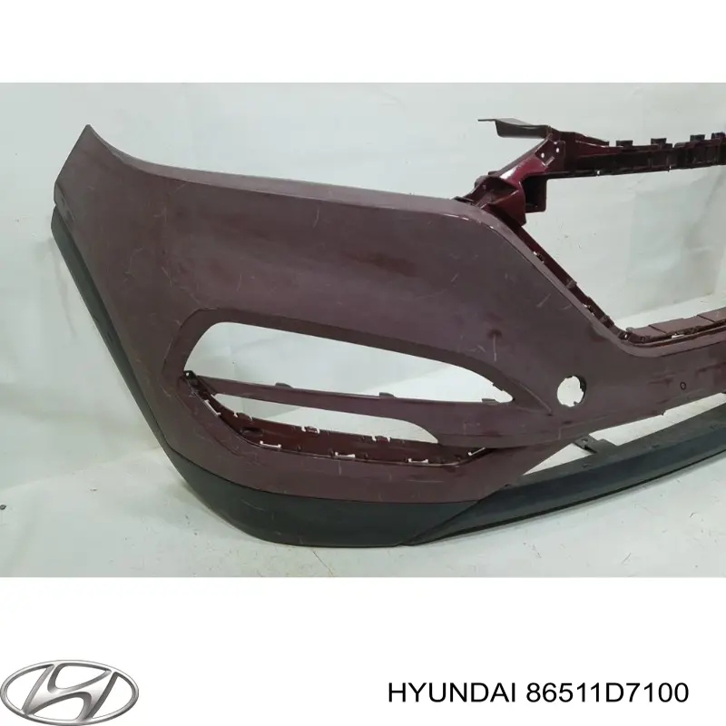  Передний бампер Hyundai Tucson 3