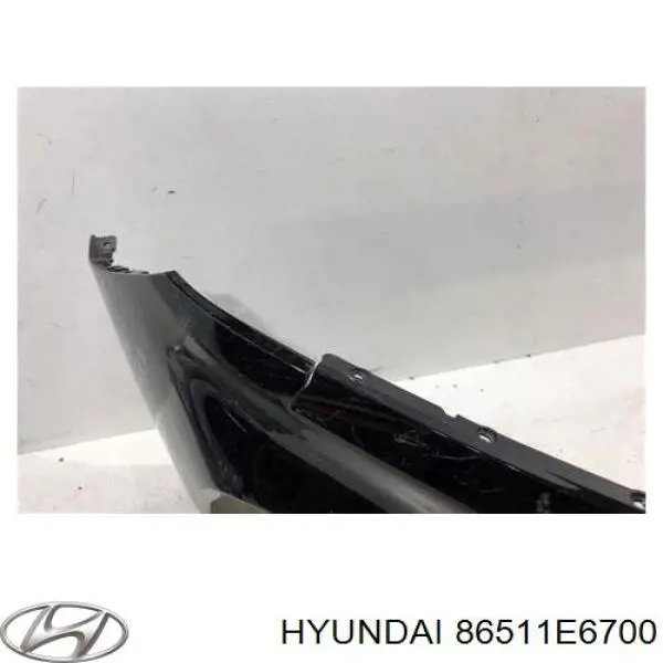 86511E6700 Hyundai/Kia Бампер передний в сборе