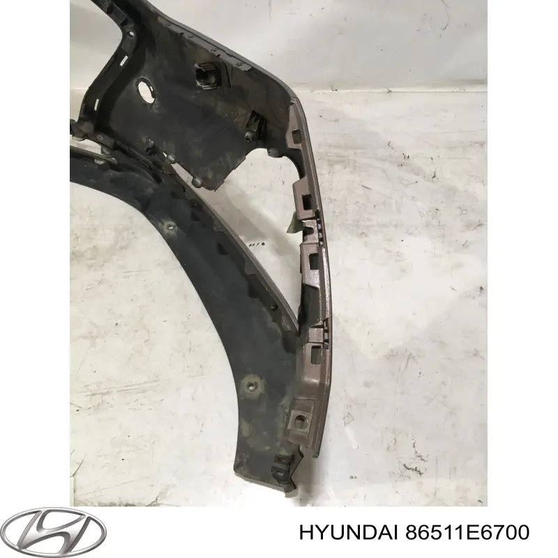 Купить 86511E6700 Hyundai/Kia Буфер (бампер) передний