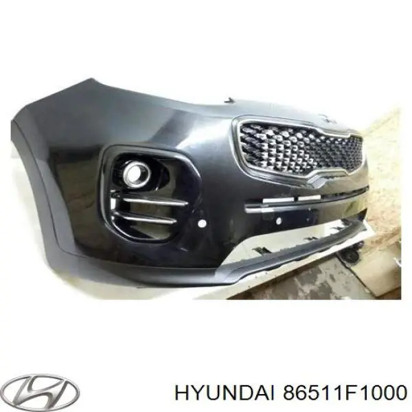 86511F1000 Hyundai/Kia pára-choque dianteiro