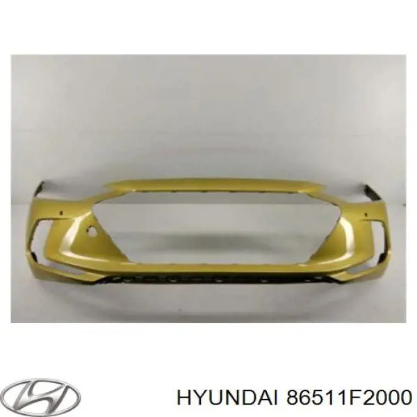 Передний бампер 86511F2000 Hyundai/Kia