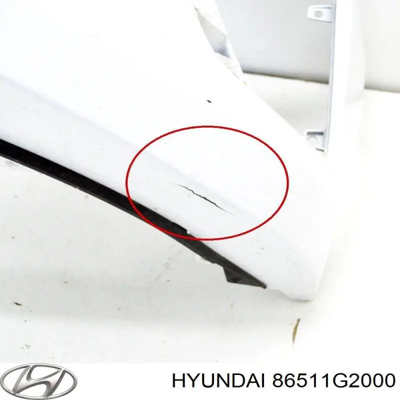 86511G2000 HYUNDAI Paragolpes original y equivalente