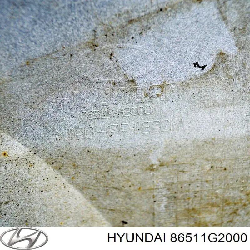 Передний бампер 86511G2000 Hyundai/Kia
