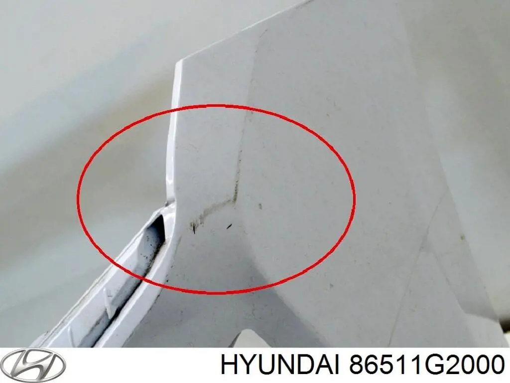 Бампер передний Hyundai/Kia 86511G2000