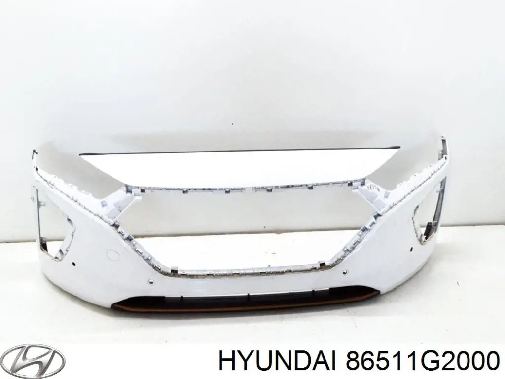 Передний бампер на Hyundai Ioniq AE
