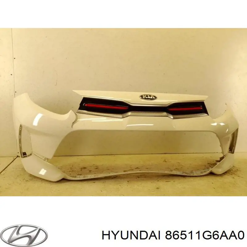 86511G6AA0 Hyundai/Kia Бампер передний в сборе