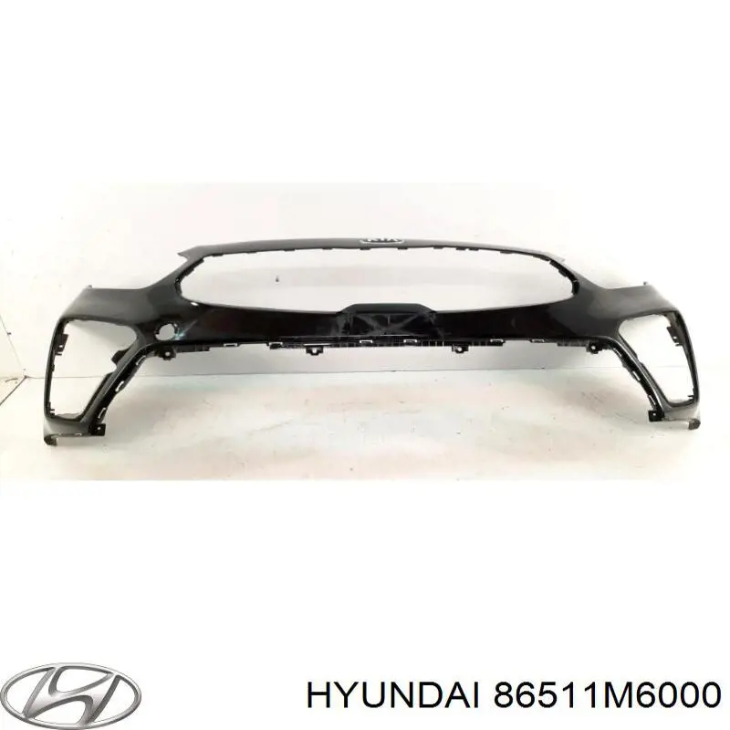 86511M6000 Hyundai/Kia Бампер передний в сборе