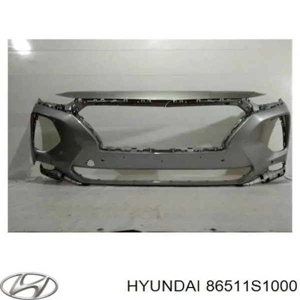 Бампер передний в сборе на Hyundai Santa Fe IV TM, TMA