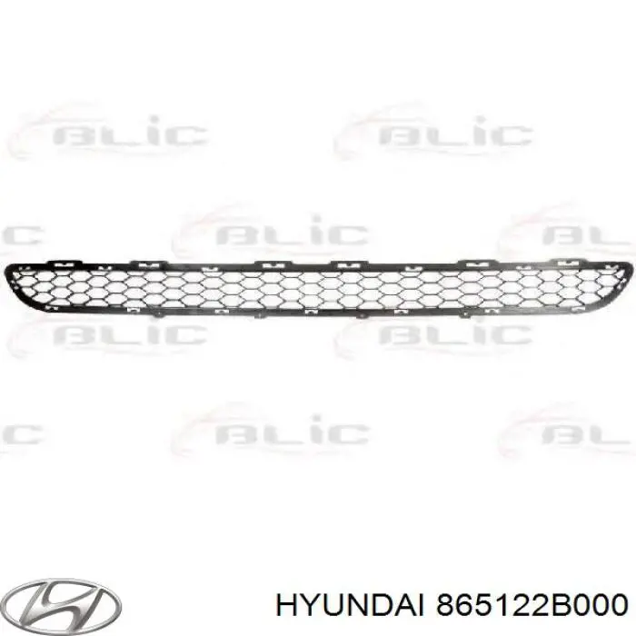 865122B000 Hyundai/Kia grelha do radiador