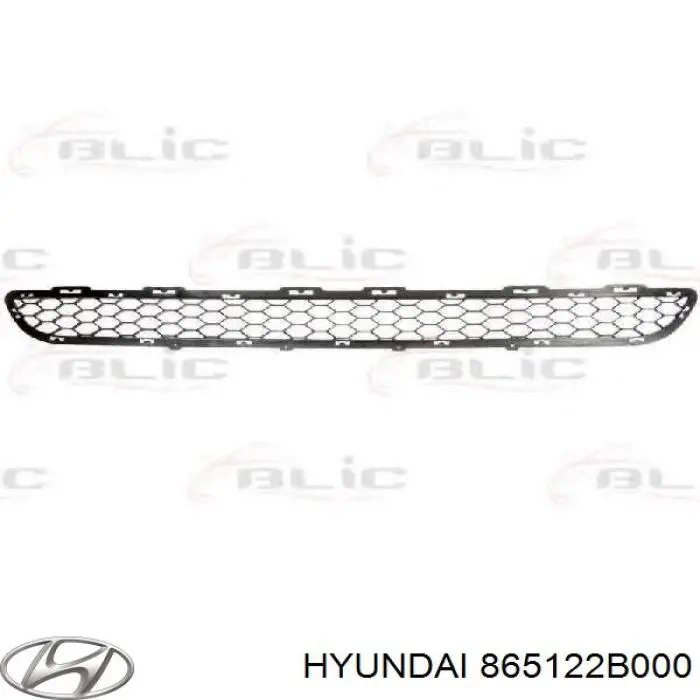 Решетка радиатора 865122B000 Hyundai/Kia