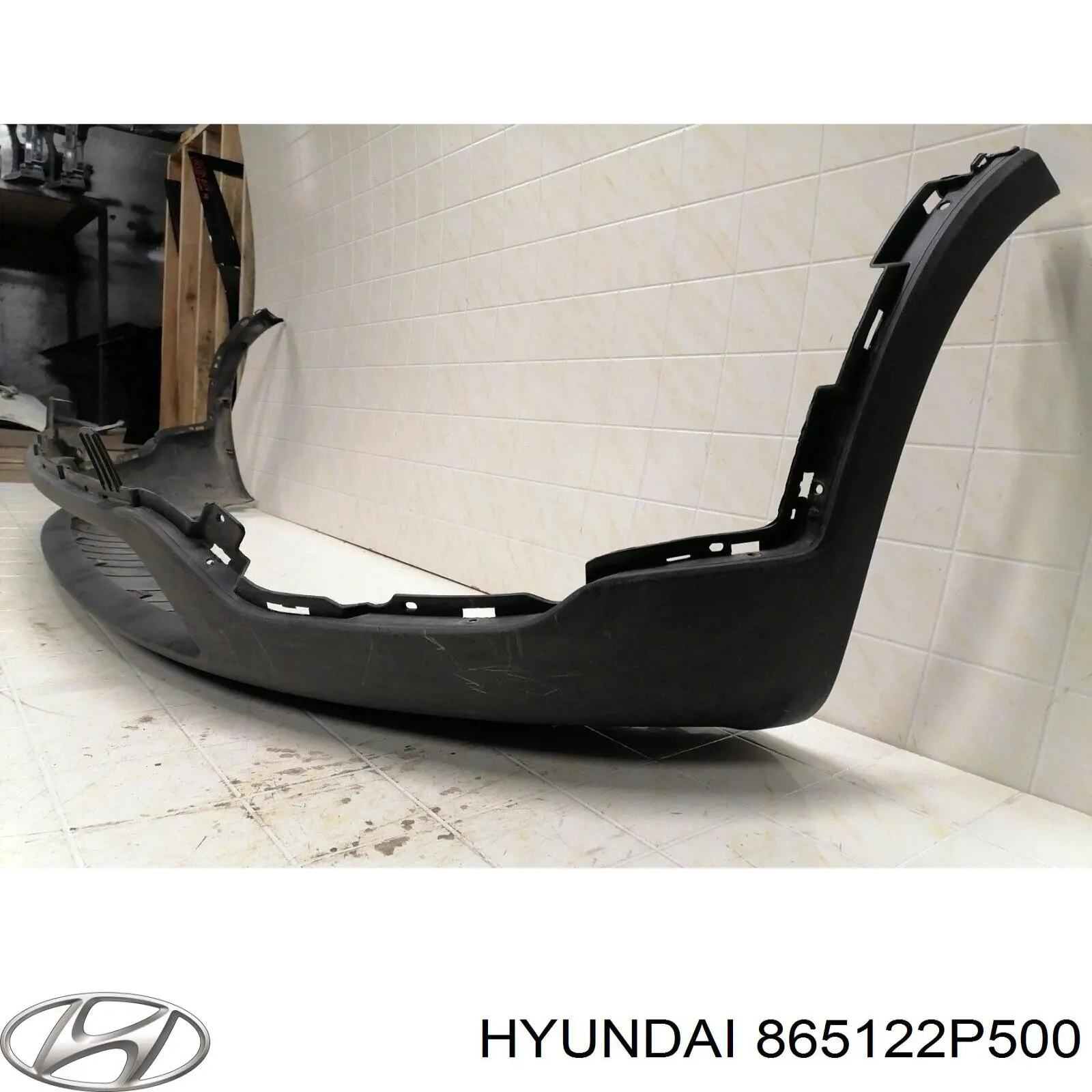 865122P500 Hyundai/Kia Бампер передний, нижняя часть