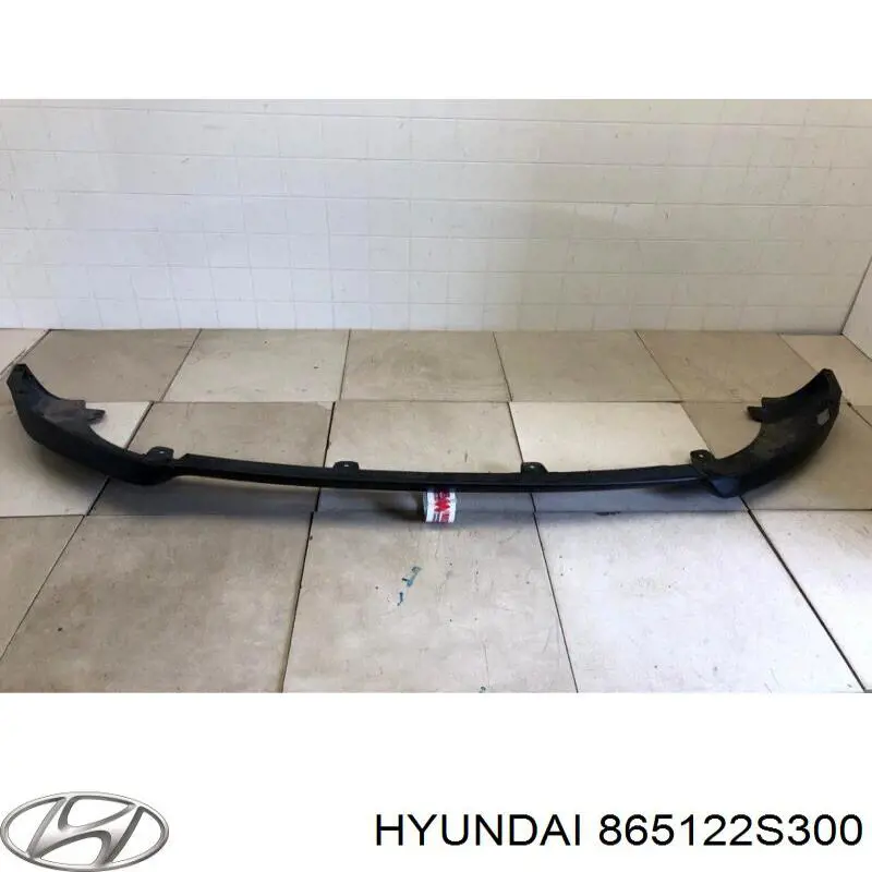 Накладка бампера переднего 865122S300 Hyundai/Kia