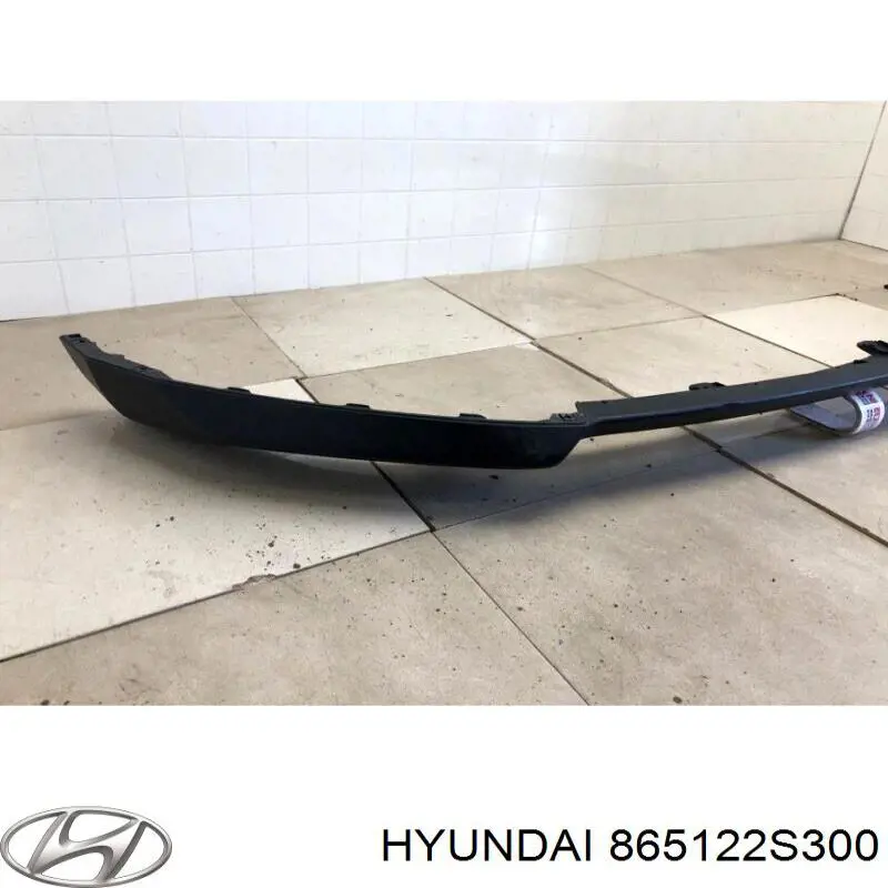 865122S300 Hyundai/Kia Накладка бампера переднего