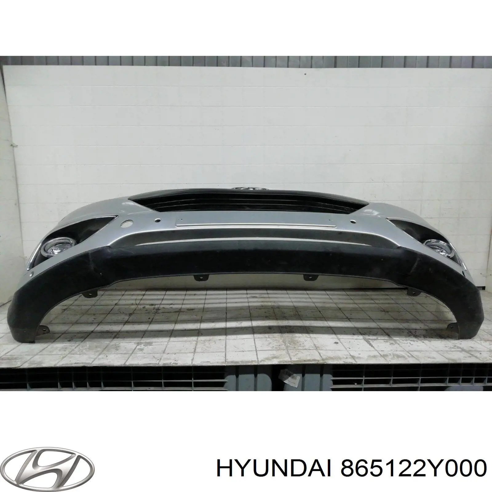 Передний клык бампера Hyundai/Kia 865122Y000