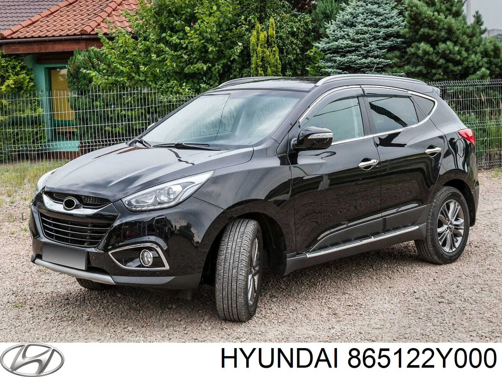 Купить 865122Y000 Hyundai/Kia Накладка бампера переднего