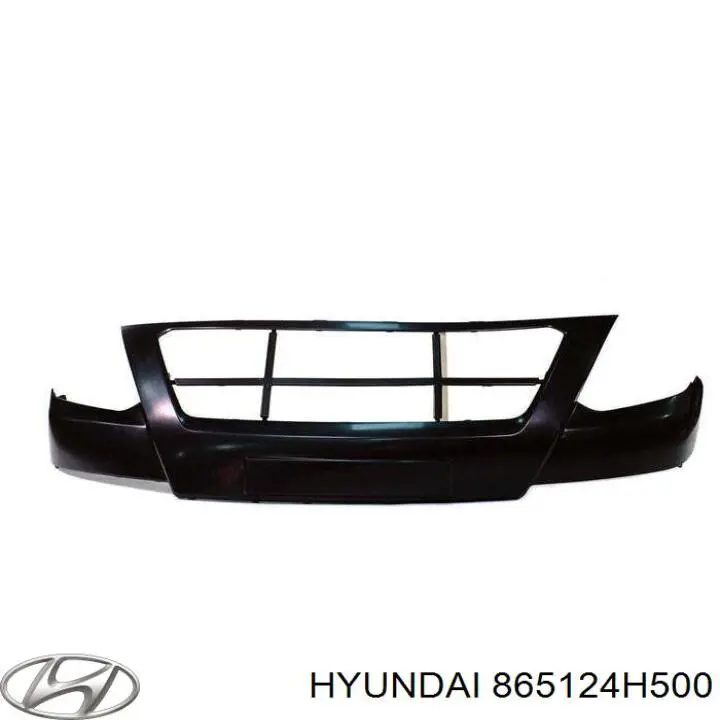 Бампер передний в сборе на Hyundai H-1 STAREX Grand Starex TQ