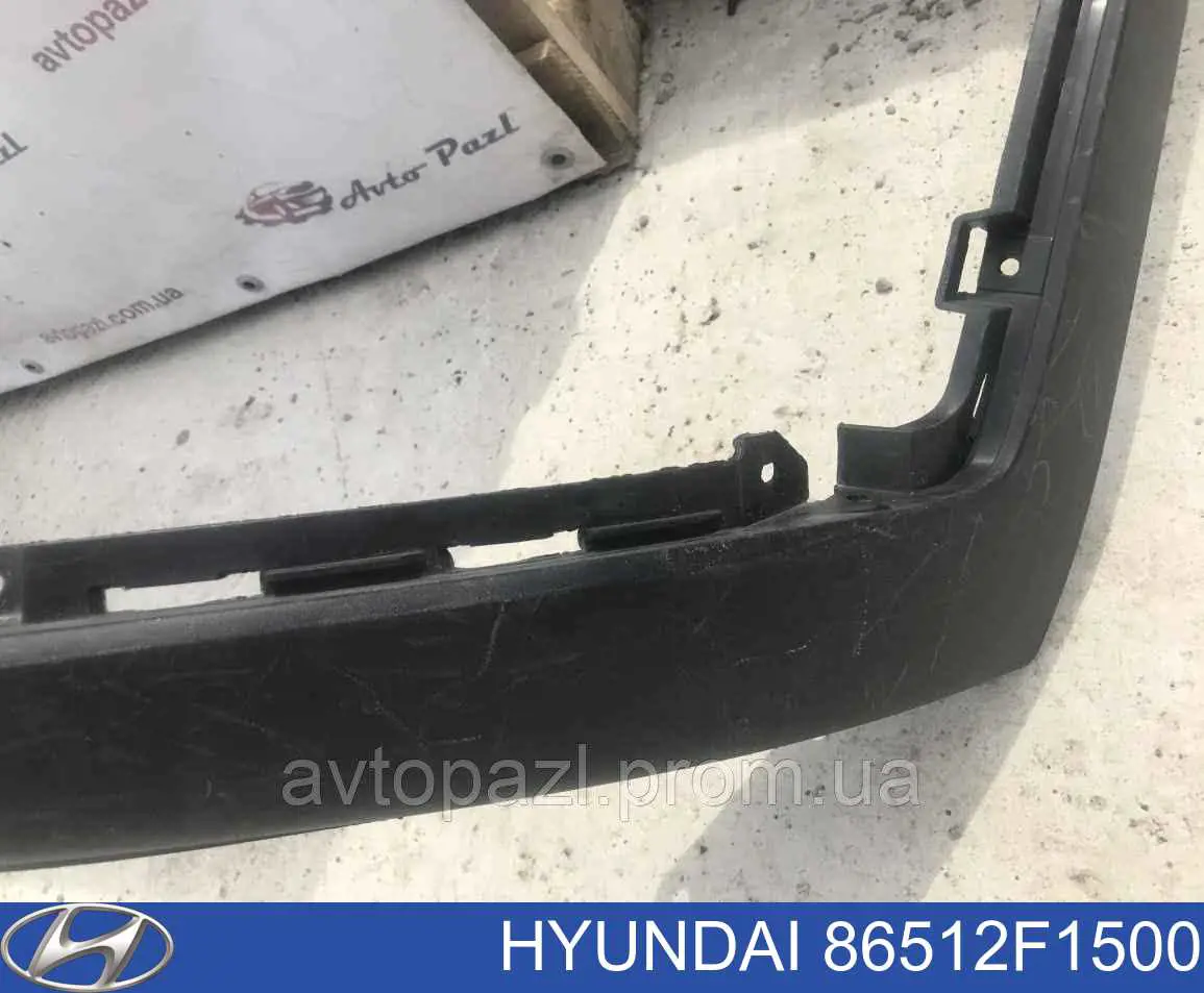 Спойлер переднего бампера 86512F1500 Hyundai/Kia