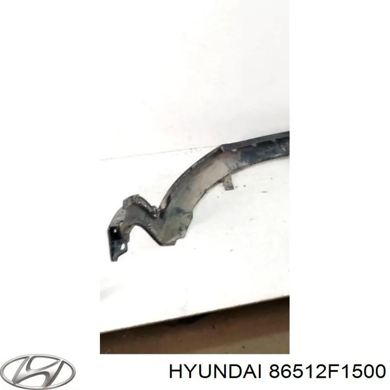 86512F1500 Hyundai/Kia Губа переднего бампера