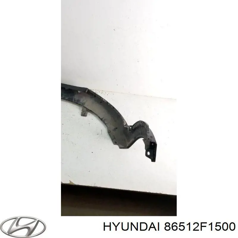 Спойлер переднего бампера 86512F1500 Hyundai/Kia