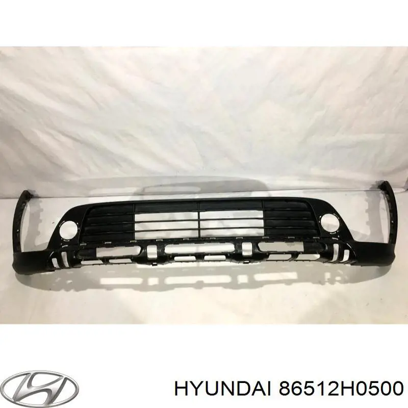 86512H0500 Hyundai/Kia Бампер передний, нижняя часть