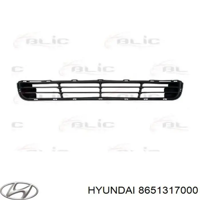 Решетка переднего бампера, правая Hyundai/Kia 8651317000 цена, от 37.97 USD