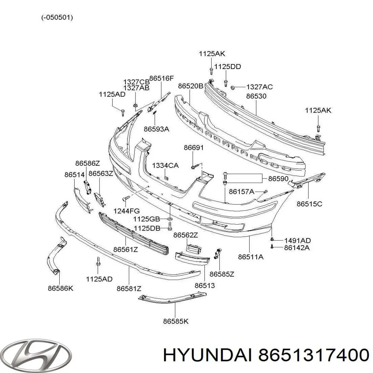  8651317400 Hyundai/Kia