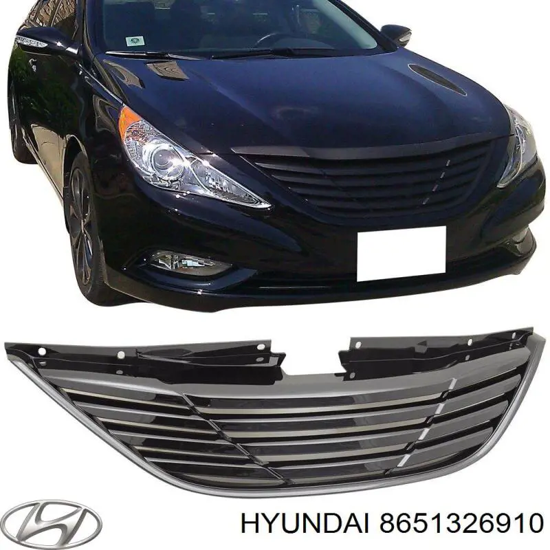 Решетка бампера переднего центральная Hyundai/Kia 8651326910 цена, от 10.14 USD