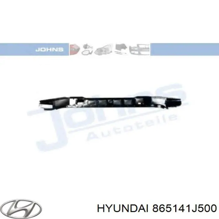 Правое крепление переднего бампера Hyundai/Kia 865141J500 цена, от 13.05 USD