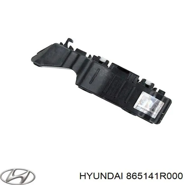 Кронштейн бампера переднего внешний правый Hyundai/Kia 865141R000