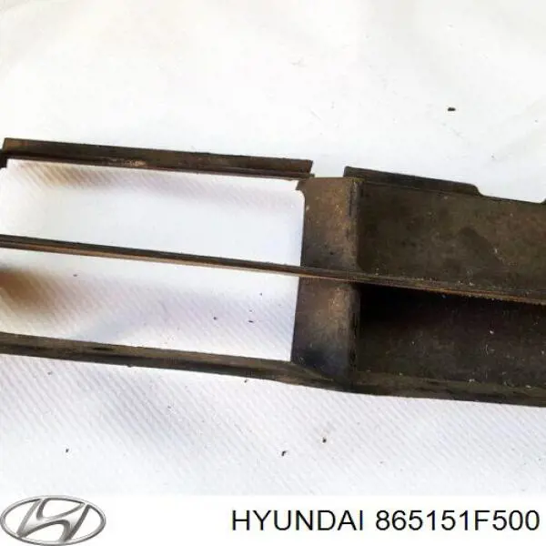 Купить 865151F500 Hyundai/Kia Решетка бампера переднего левая