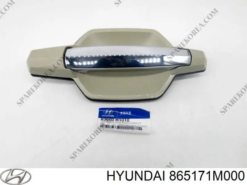Кронштейн бампера переднего левый 865171M000 Hyundai/Kia