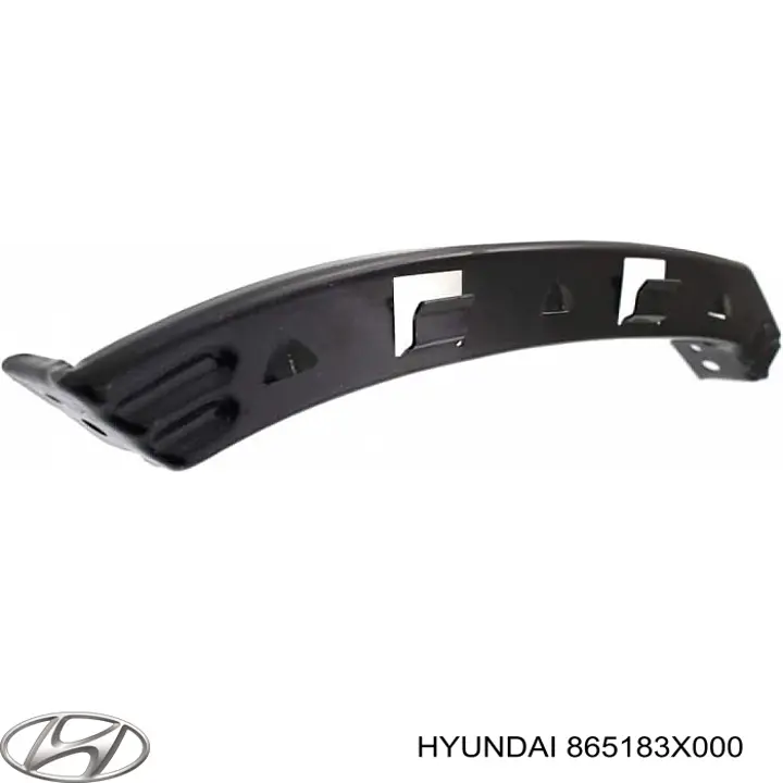 Кронштейн бампера переднего внешний правый Hyundai/Kia 865183X000 цена, от 3.65 USD