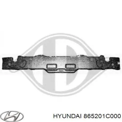 Абсорбер переднего бампера 865201C000 Hyundai/Kia