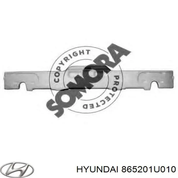 865201U010 Hyundai/Kia Наполнитель бампера переднего