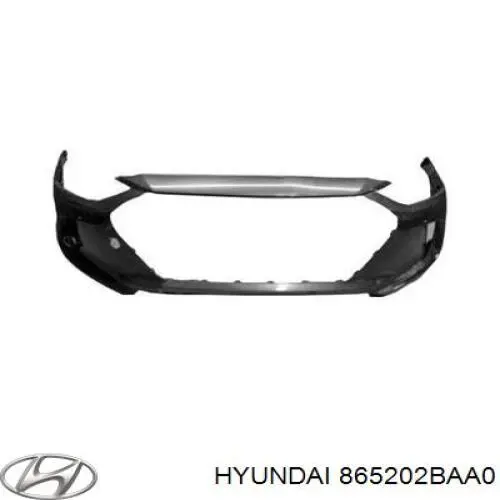 Купить 865202BAA0 Hyundai/Kia Абсорбер (наполнитель) бампера переднего