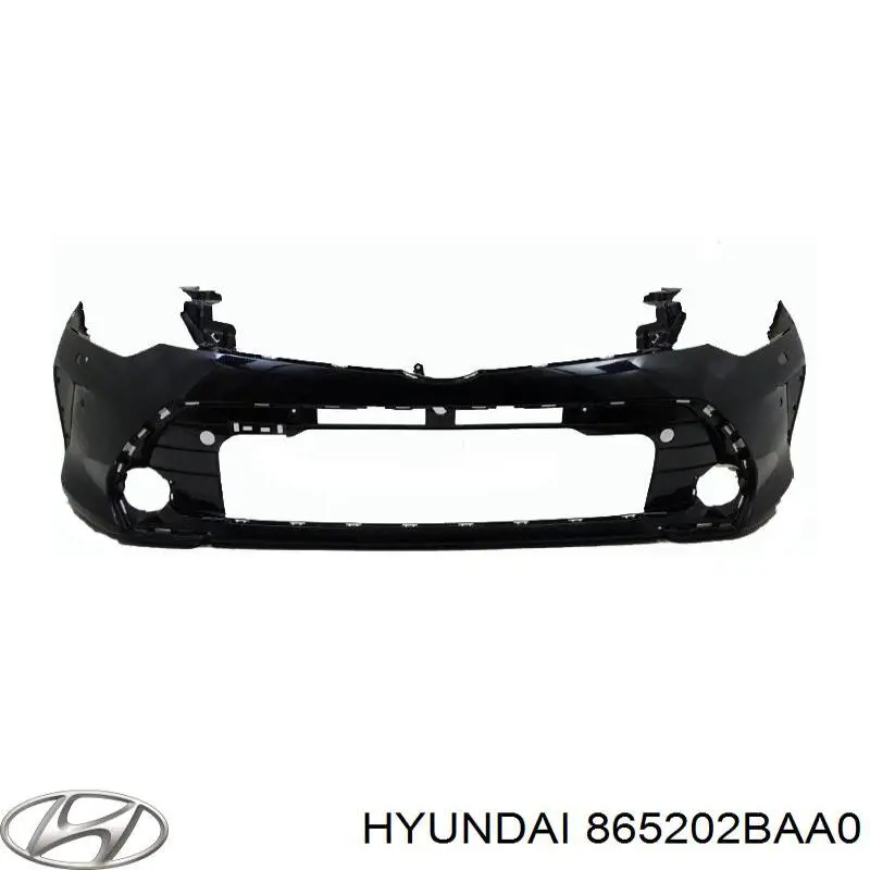 Абсорбер переднего бампера 865202BAA0 Hyundai/Kia