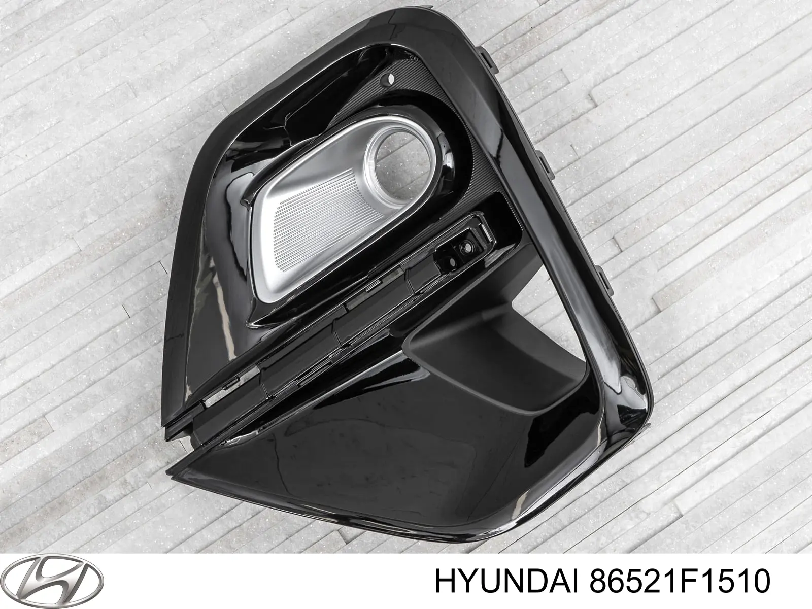 Заглушка ПТФ бампера переднего левая Hyundai/Kia 86521F1510 цена, от 168.48 USD