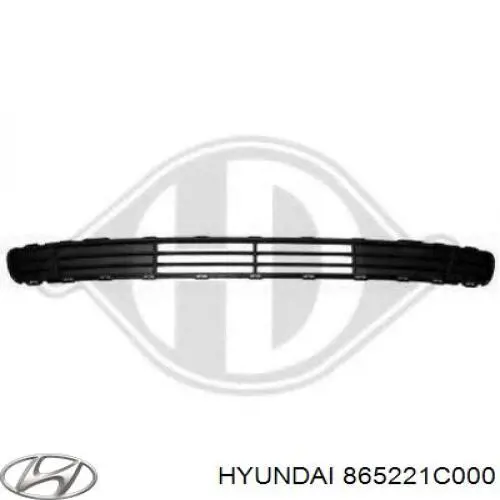 Решетка бампера переднего центральная Hyundai/Kia 865221C000 цена, от 5.07 USD