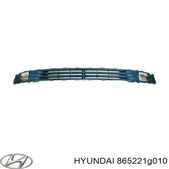 Решетка бампера переднего Hyundai/Kia 865221G010