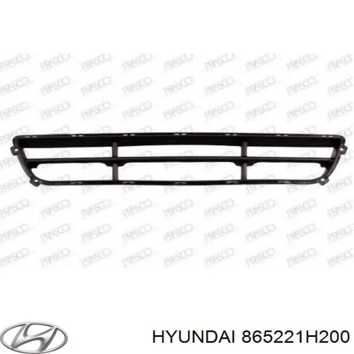 Решетка бампера переднего внутренняя часть Hyundai/Kia 865221H200
