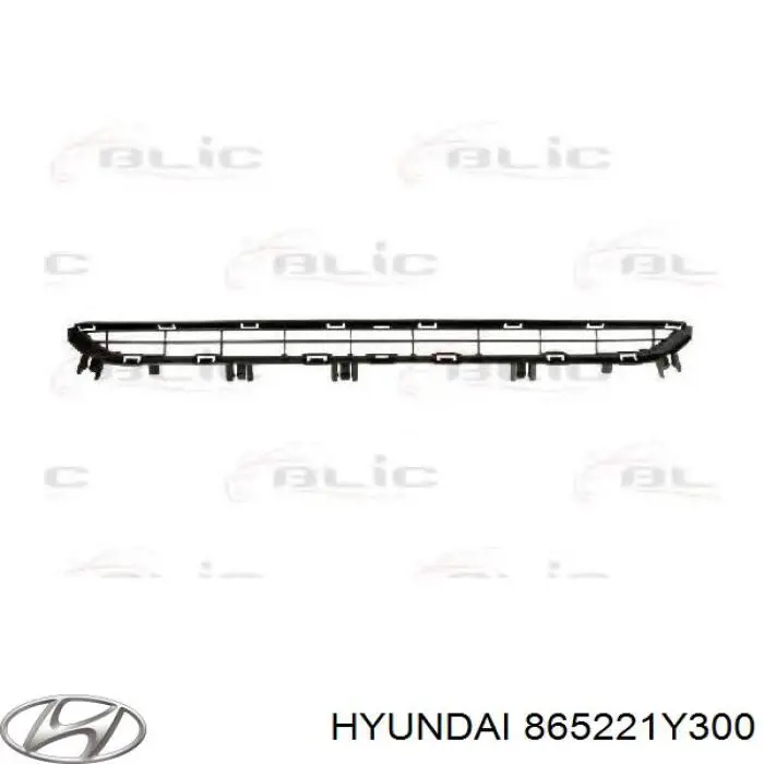 Решетка бампера переднего центральная Hyundai/Kia 865221Y300 цена, от 17.06 USD