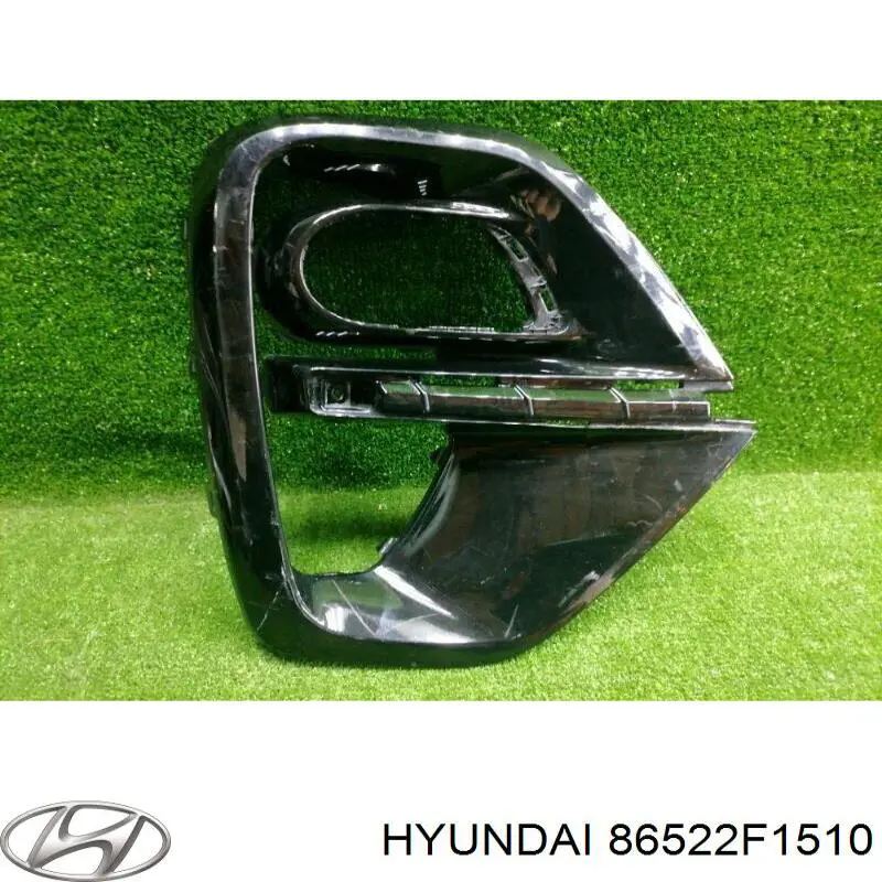 Заглушка, решетка противотуманных фар бампера переднего, правая Hyundai/Kia 86522F1510 цена, от 175.17 USD