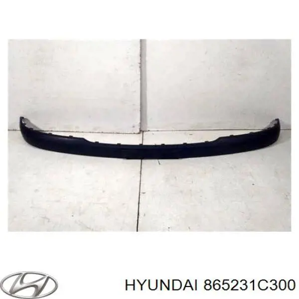 865231C300 Hyundai/Kia молдинг бампера переднего