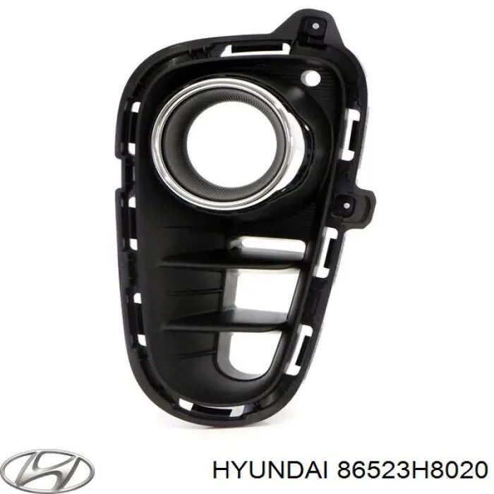 86523H8020 Hyundai/Kia Заглушка противотуманок, левая