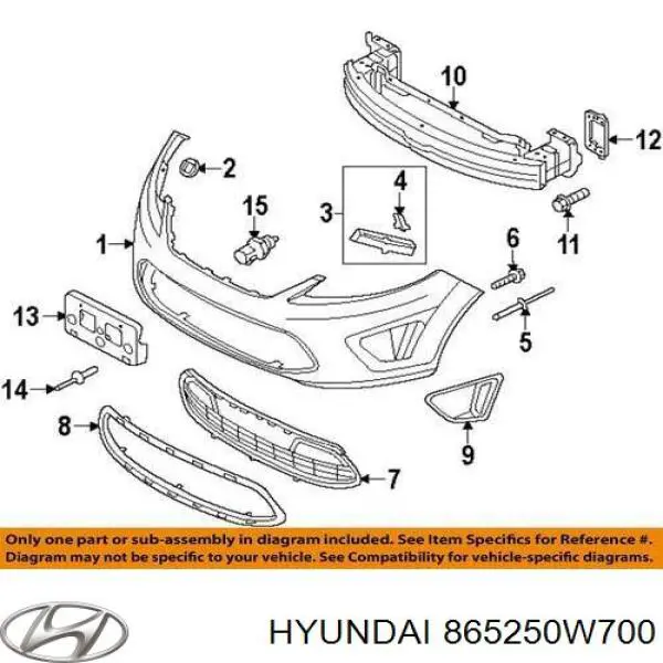  Hyundai/Kia 865250W700 цена, от 56.65 USD