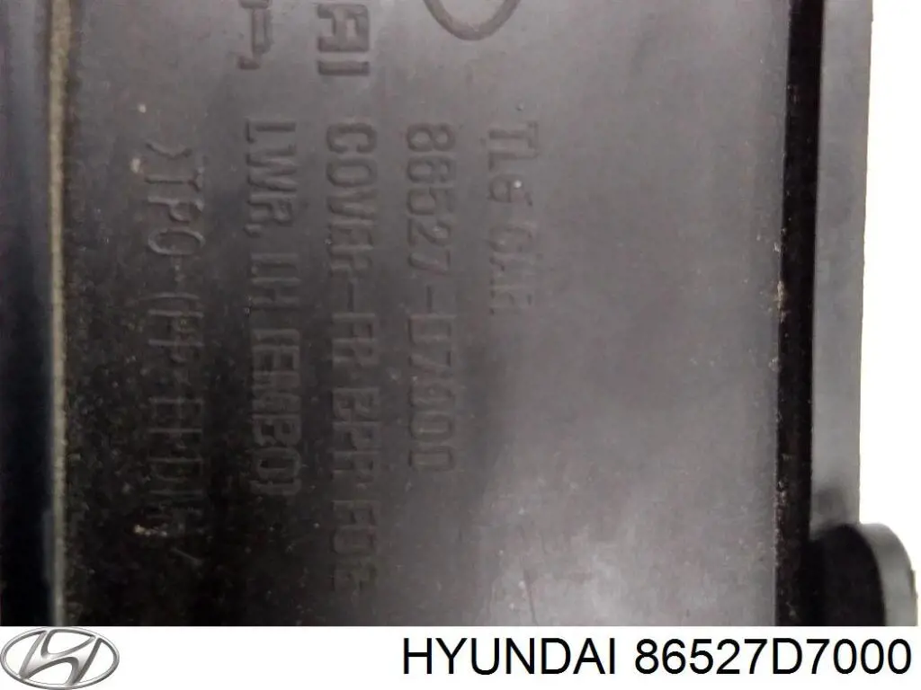 Купить 86527D7000 Hyundai/Kia Молдинг бампера переднего левый